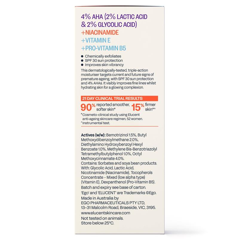 Elucent Age Defying Day Moisturiser SPF 30 75g