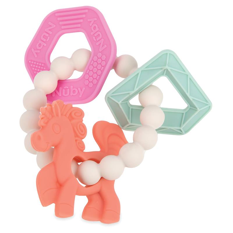 Nuby Chewy Charms Silicone Teether
