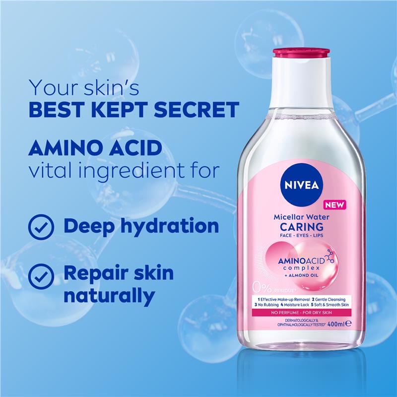 NIVEA Micellar Water Caring 400ml