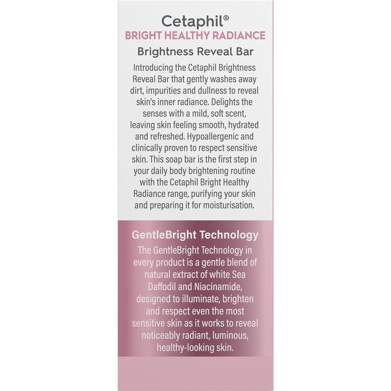 Cetaphil Bright Healthy Radiance Reveal Bar 100g
