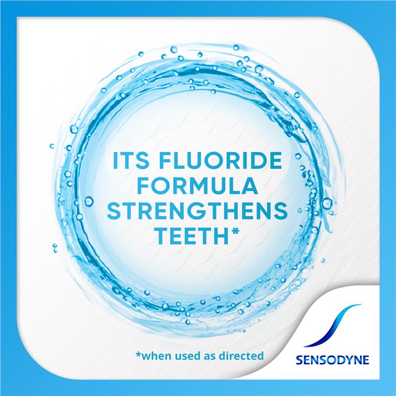 Sensodyne Sensitive Cool Mint Gentle Mouthwash 500 mL - GimmeNow