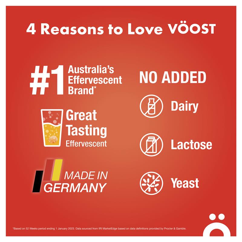 Voost Multivitamin Effervescent 60 Pack Exclusive Size - GimmeNow