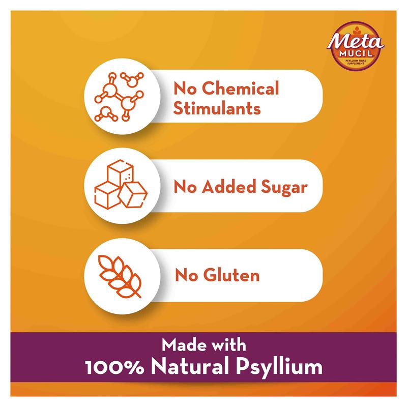 Metamucil Fibre Supplement Smooth Wild Berry 72 Doses - GimmeNow