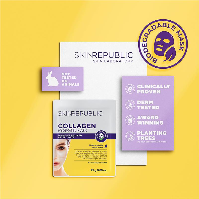 Skin Republic Collagen Hydrogel Face Mask - GimmeNow