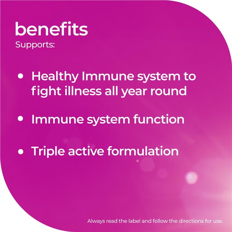 Nature's Way Adult Vita Gummies High Strength Triple Immune 50 Pastilles