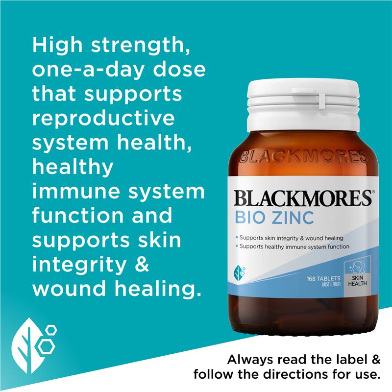 Blackmores Bio Zinc 168 Tablets