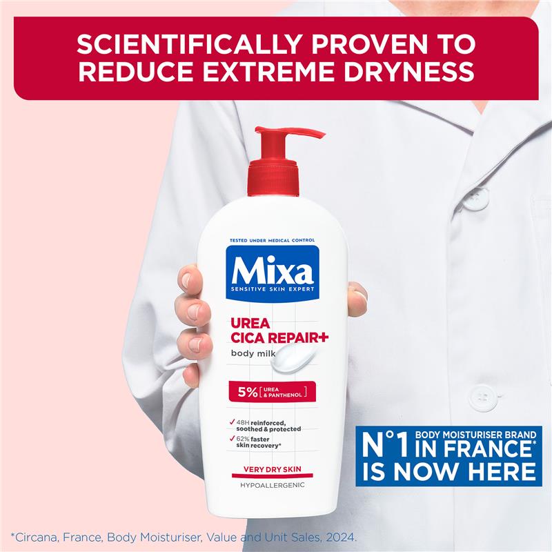 Mixa Urea Cica Repair+ Body Milk 250ml