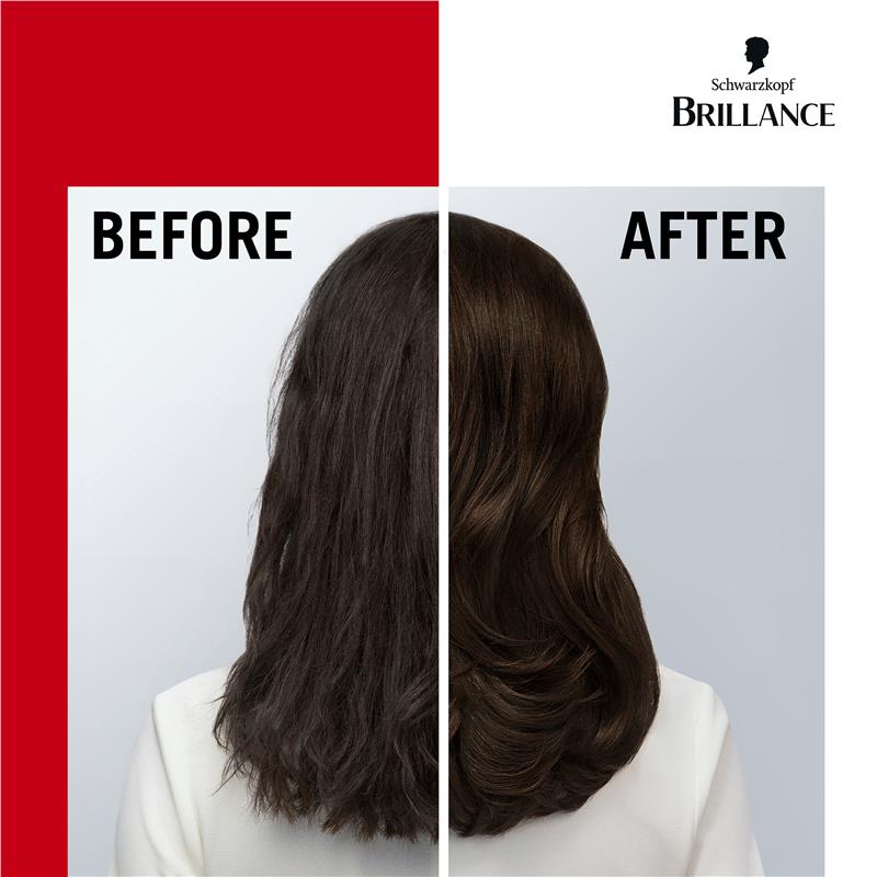 Schwarzkopf Brilliance Gloss Bonding Semi Permanent Mask Cacao Brown