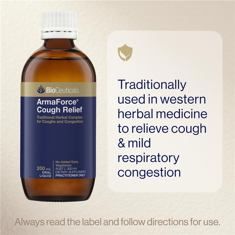 BioCeuticals ArmaForce® Cough Relief 200mL