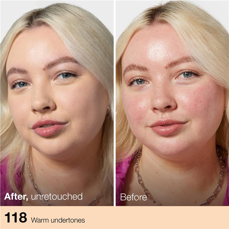 Maybelline Fit Me Matte & Poreless Mattifying Liquid Foundation - Light Beige 118 - GimmeNow