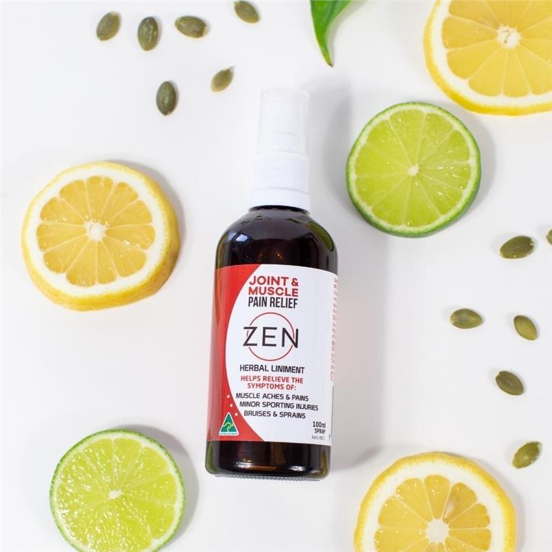 Zen Joint & Muscle Relief Herbal Liniment Spray 100ml - GimmeNow