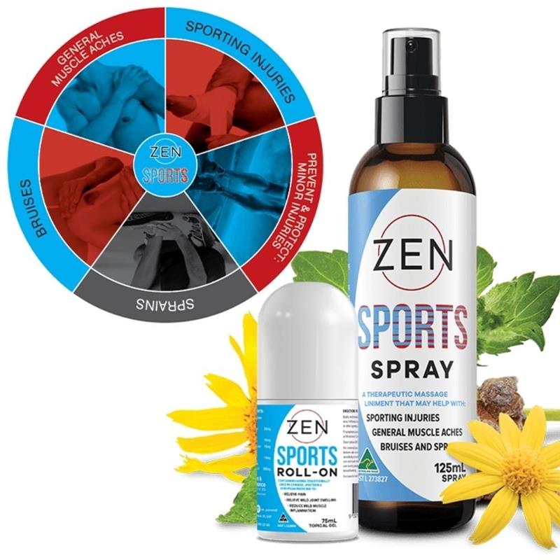 Zen Joint & Muscle Sports Spray 125ml - GimmeNow
