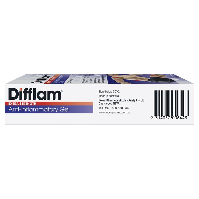 Difflam Anti Inflammatory Extra Strength Gel 5% 75g