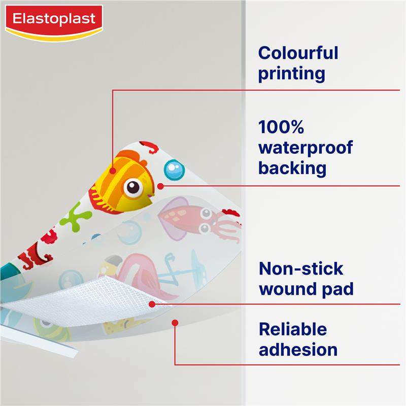 Elastoplast Kids Waterproof Strips 20 Pack - GimmeNow