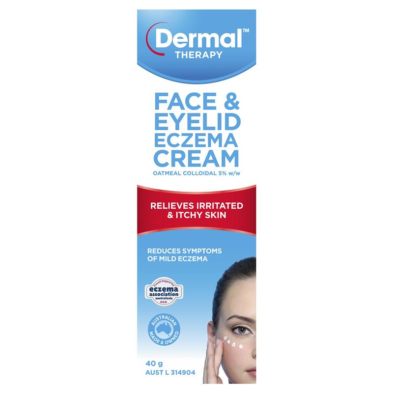Dermal Therapy Face & Eyelid Eczema Cream 40g