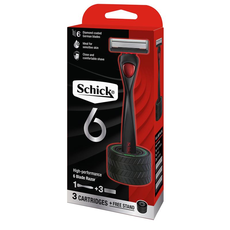 Schick Hydro 6 Kit+3