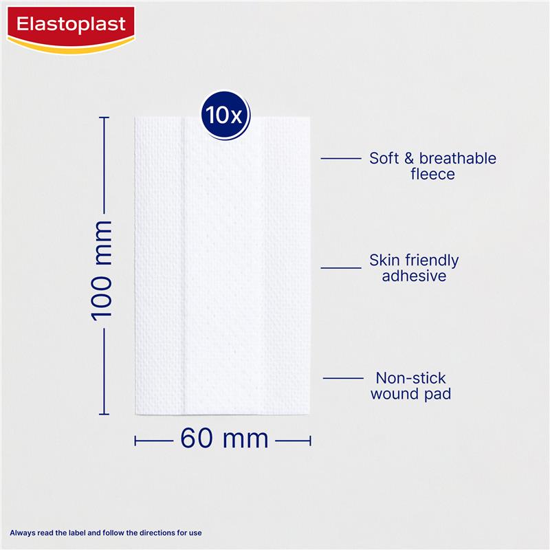 Elastoplast 46040 Sensitive Dressing Lengths 6cm x 10cm 10 Pack - GimmeNow
