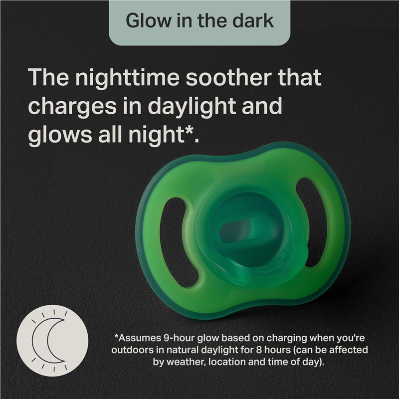 Tommee Tippee Ultralight Soother Night 6-18 Months 2 Pack