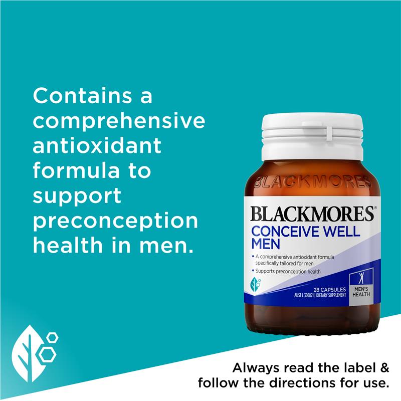 Blackmores Conceive Well Men 28 Tablets