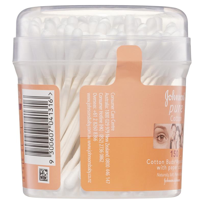 Johnson & Johnson Cotton Buds 150 with Canister