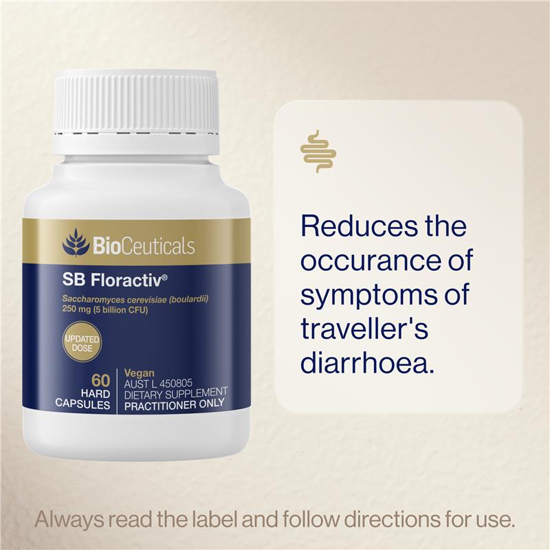 Bioceuticals SB FlorActiv 60 Capsules NEW