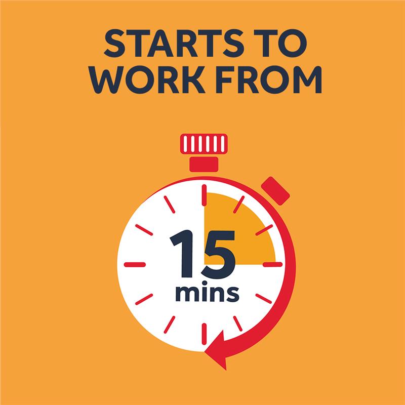 Nuromol Strong Pain Relief Liquid Capsules 200mg Ibuprofen/500mg Paracetamol 10 pack