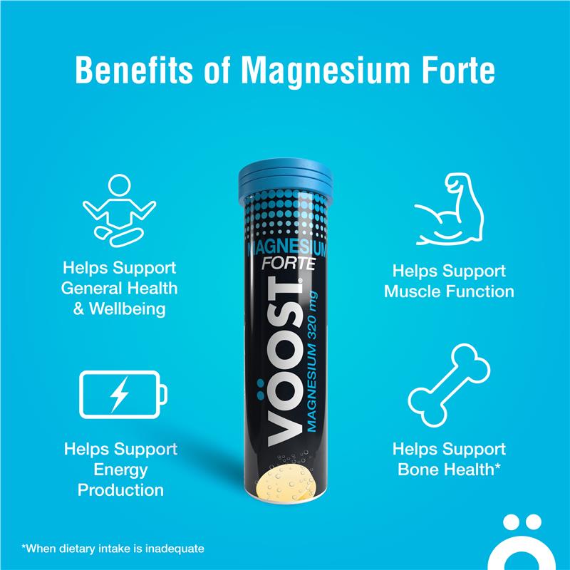 Voost Magnesium Forte Effervescent Tablets 10 Pack - GimmeNow