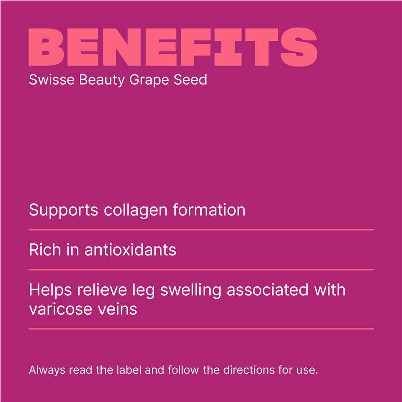 Swisse Ultiboost Grape Seed 14250mg 300 Tablets - GimmeNow