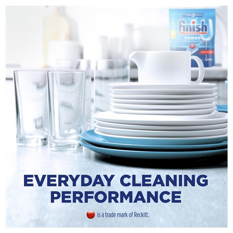 Finish Power Dishwashing Tablets Lemon Sparkle 60 Pack