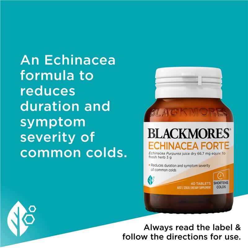 Blackmores Echinacea Forte 40 Tablets