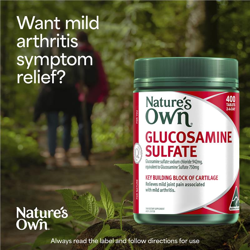 Nature's Own Glucosamine Sulfate 400 Tablets