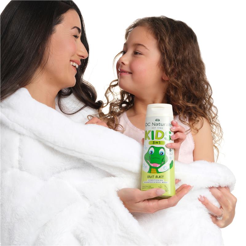 Organic Care Kids 3in1 Shampoo Conditioner Body Wash Fruit Blast 400ml - GimmeNow
