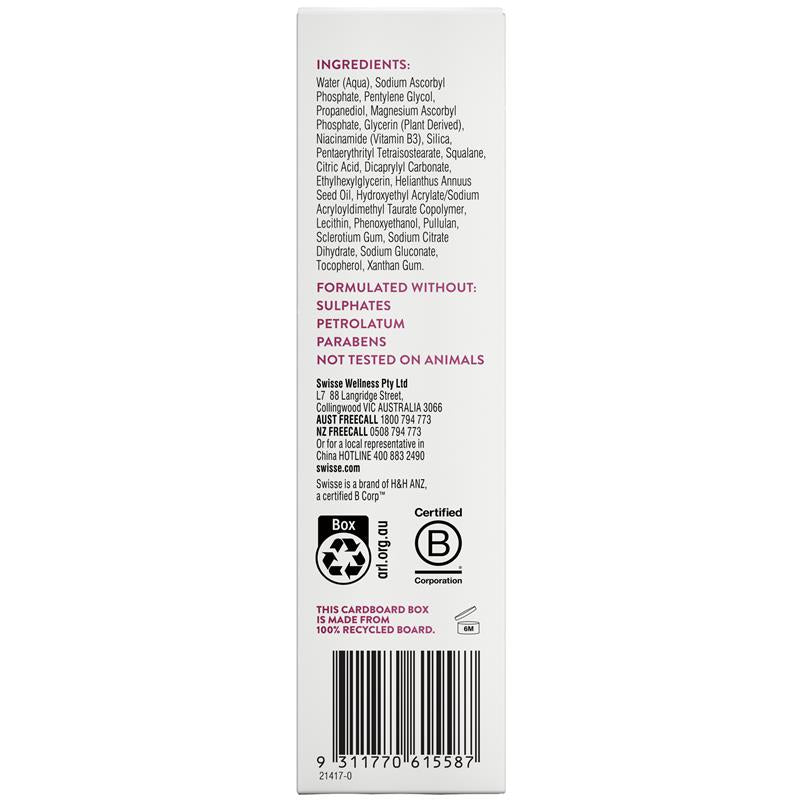 Swisse Skincare Vitamin C 10% Brightening Booster Serum 50ml