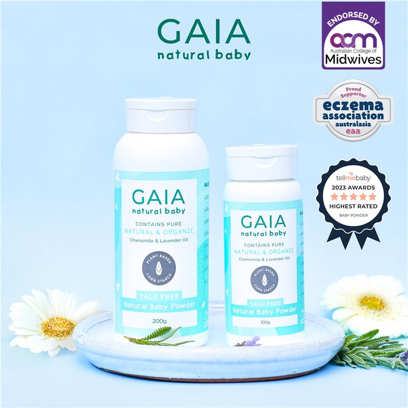 Gaia Natural Baby Powder 200g