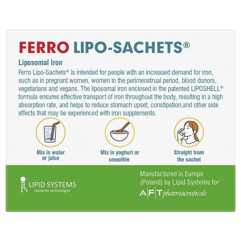 Lipo-Sachets Ferro Strawberry 5g 30 Sachets