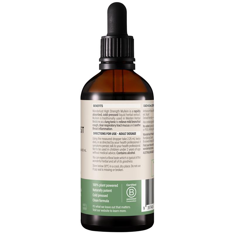Wanderlust Mullein Drops 90ml