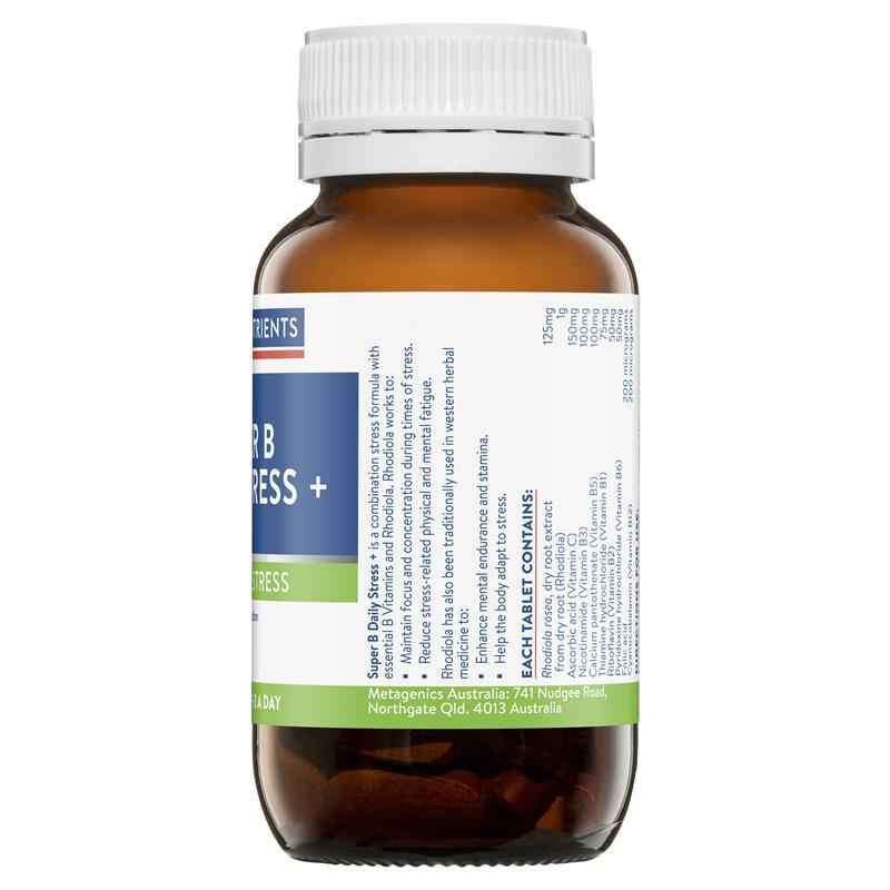 Ethical Nutrients Super B Daily Stress + 60 Tablets