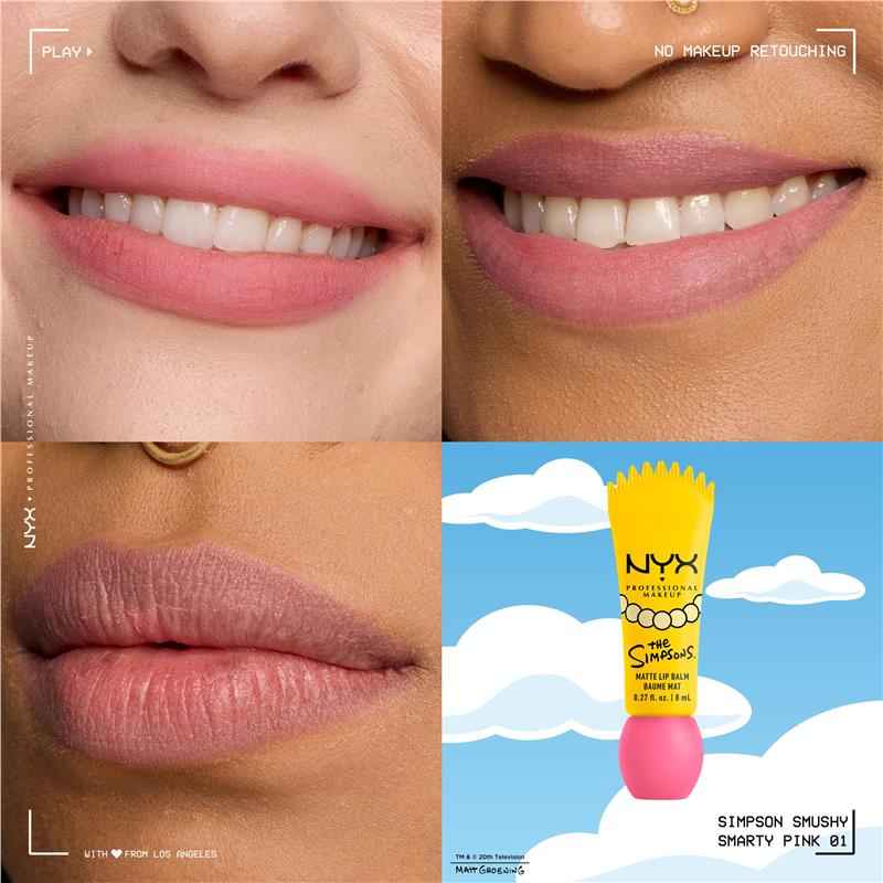 NYX Simpsons Smushy Matte Lip Balm Know It All