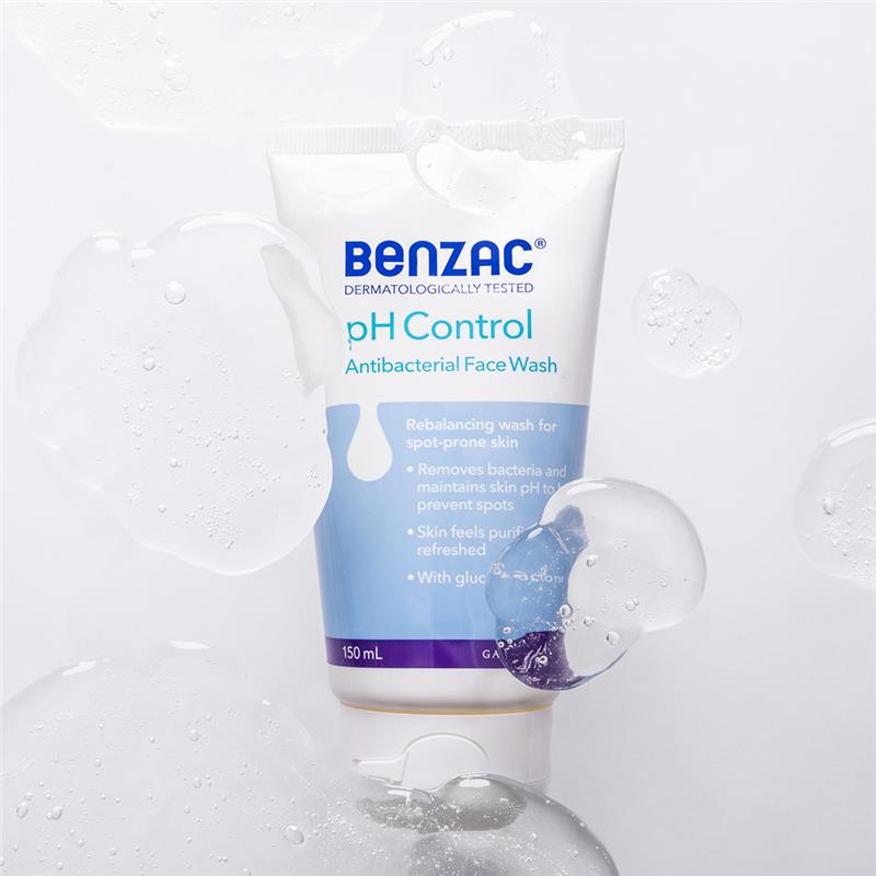 Benzac PH Control Antibacterial Face Wash 150ml - GimmeNow