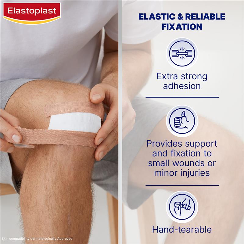 Elastoplast Elastic Fabric Roll Plaster 2.5cm x 3m