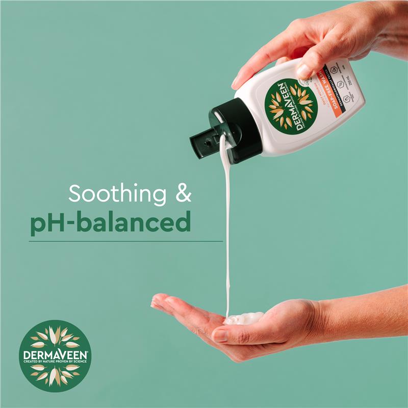 DermaVeen Daily Nourish Soap-Free Wash for Dry & Sensitive Skin 250mL - GimmeNow