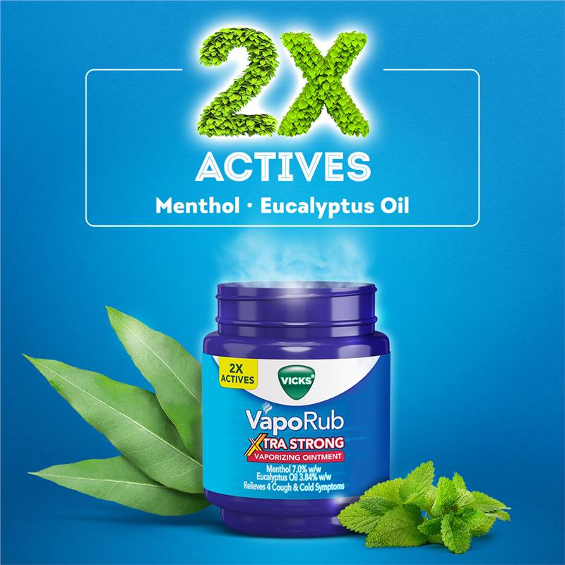 Vicks Vaporub Xtra Strong 100g - GimmeNow