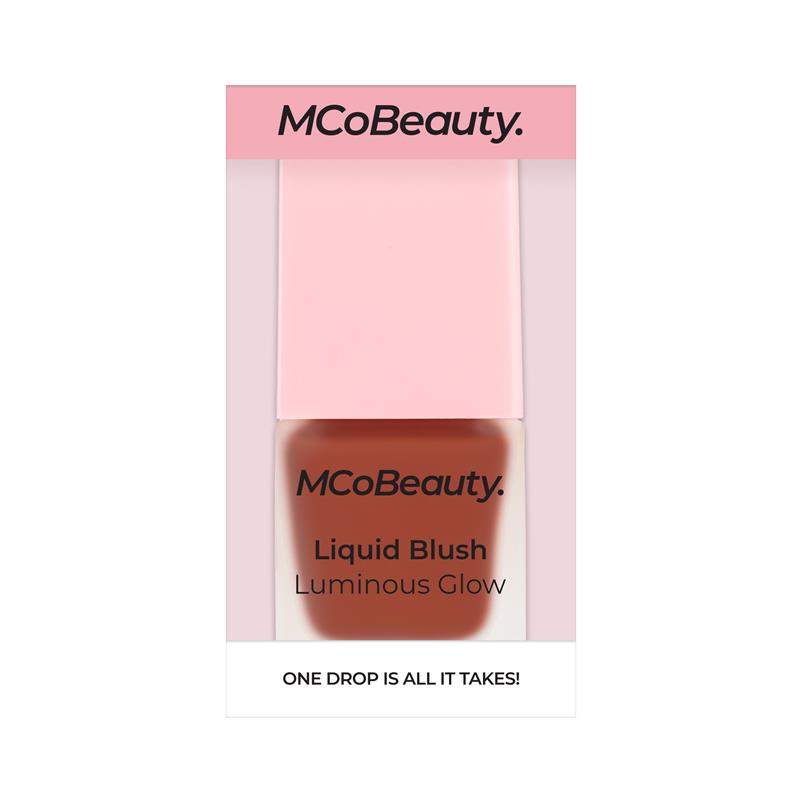 MCoBeauty Liquid Blush Luminous Glow Bella Vita Dusty Rose