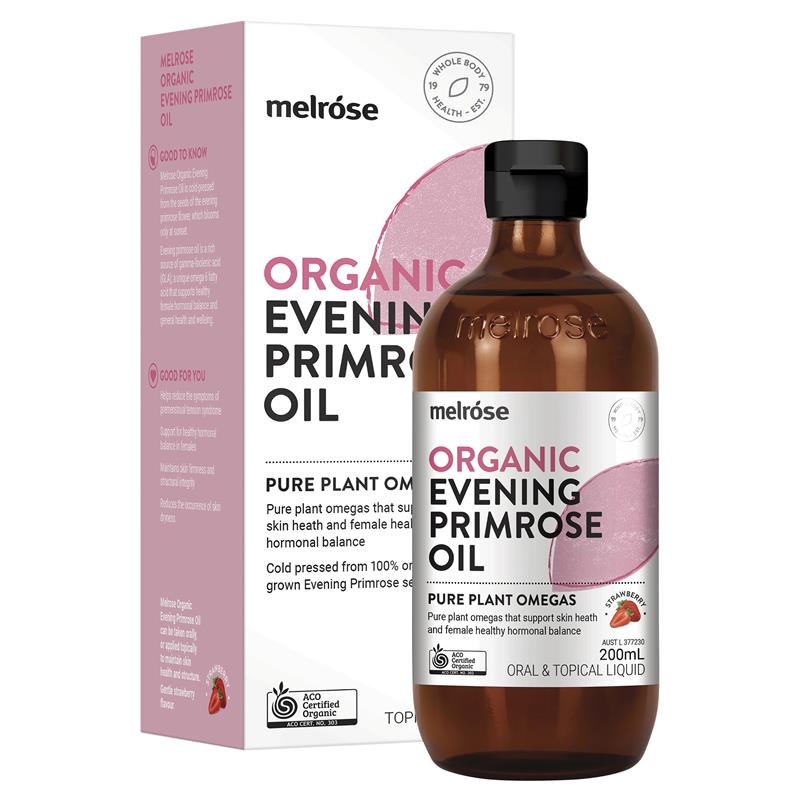 Melrose Organic Evening Primrose Oil 200ml - GimmeNow