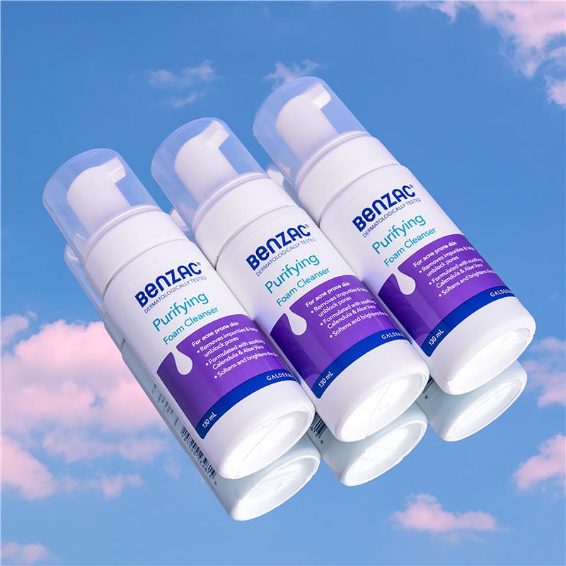 Benzac Purifying Foam Cleanser 130ml