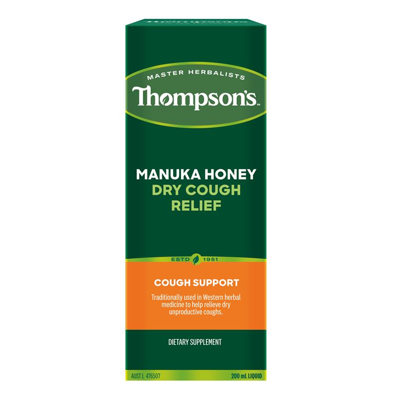 Thompson’s Manuka Honey Dry Cough Relief 200ml