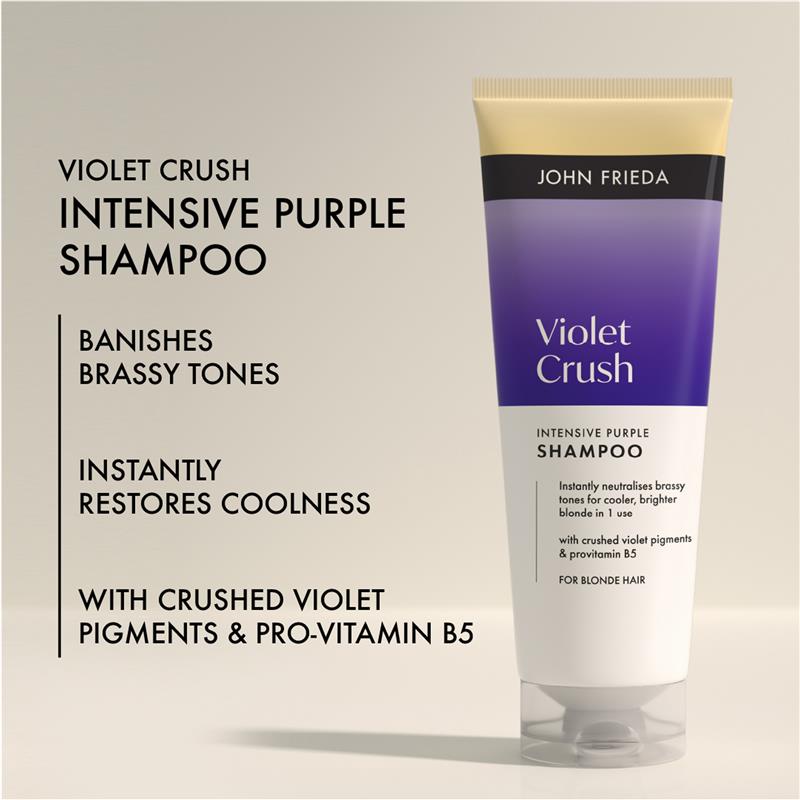 John Frieda Violet Crush Intensive Toning Shampoo 250ml