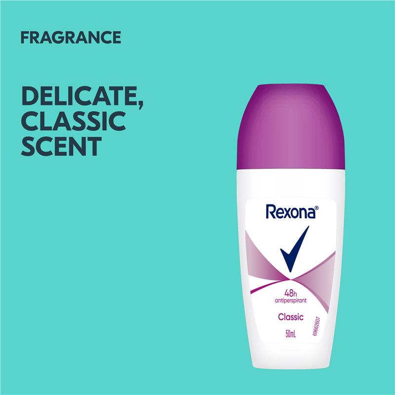 Rexona Women Antiperspirant Roll On Classic 50ml