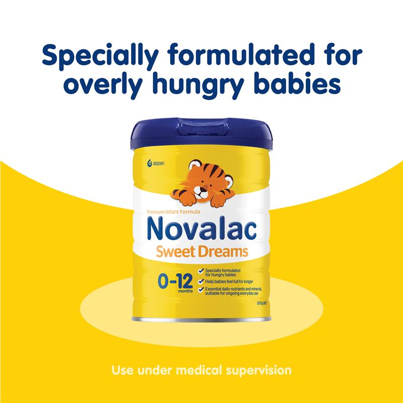 Novalac SD Sweet Dreams Formula 0-12 Months 800g