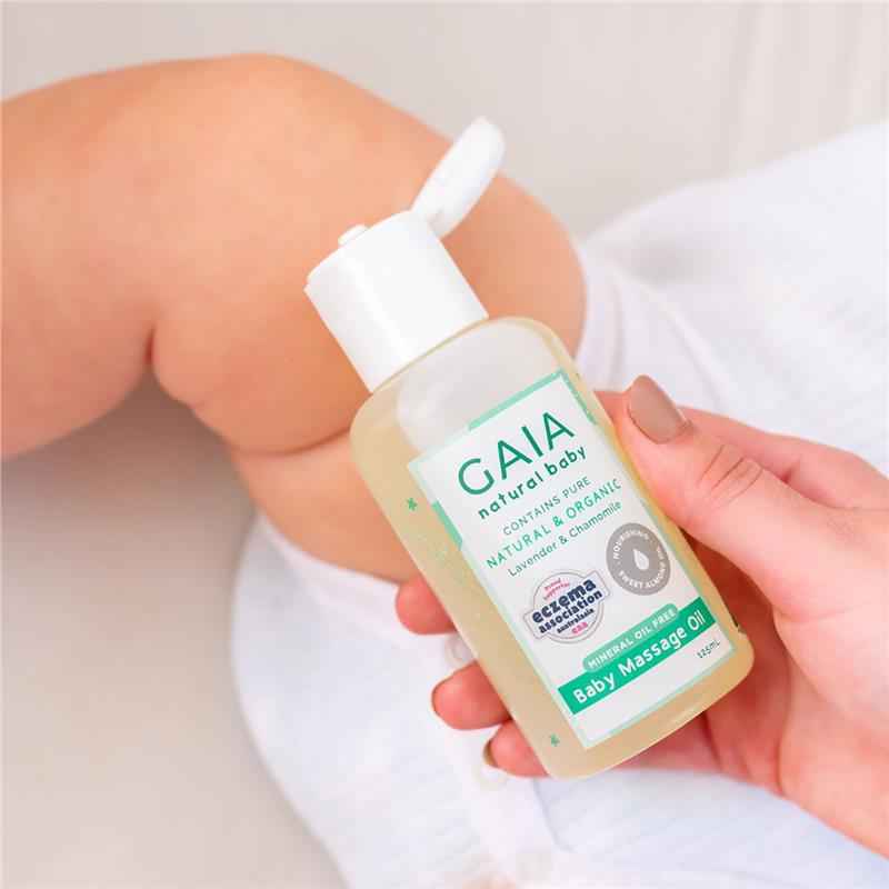 Gaia Natural Baby Massage Oil 125mL